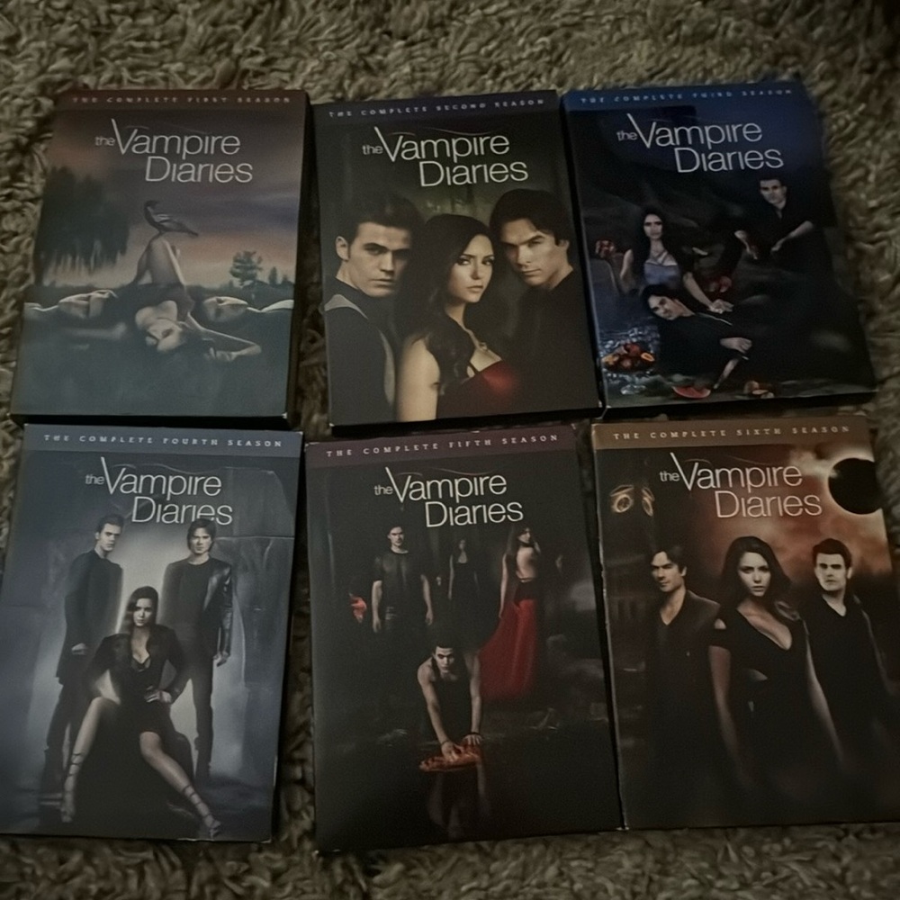 Vampire diaries season 1-6